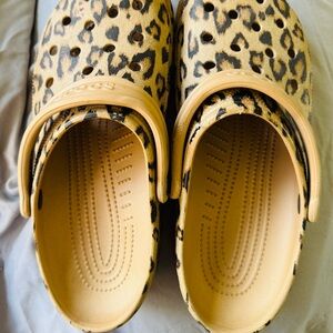 Leopard Crocs